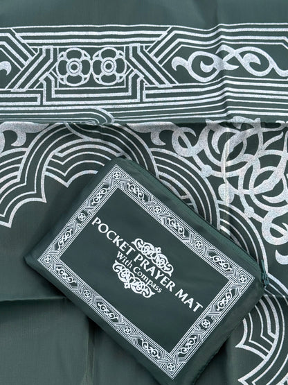 Tapis de prière portable avec boussole