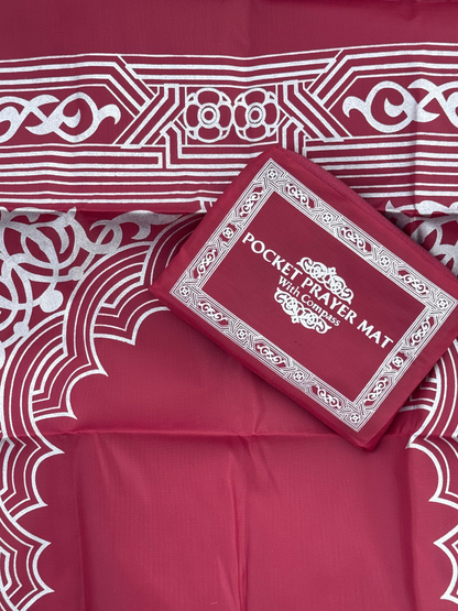 Tapis de prière portable avec boussole