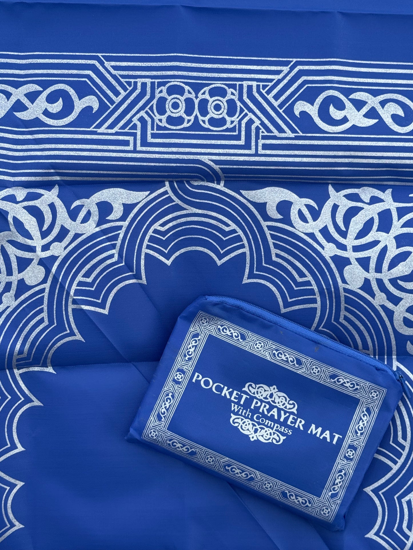 Tapis de prière portable avec boussole