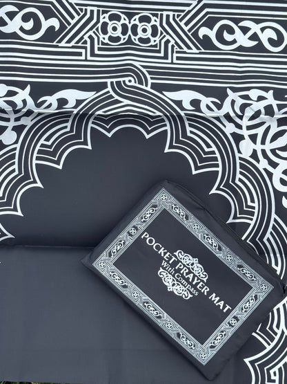 Tapis de prière portable avec boussole